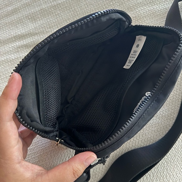 lululemon belt bag - black with gold hardware - Picture 3 of 3